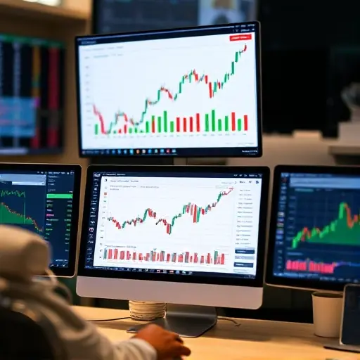 Finance Phantom Handelsplattform Dashboard